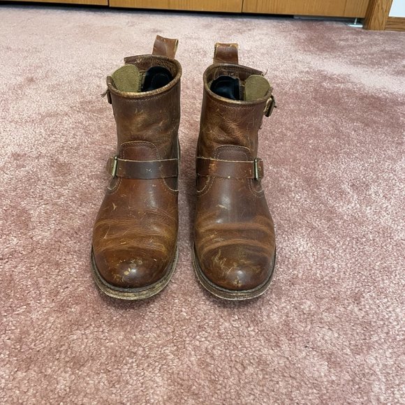 Sendra Short Brown Moto Boot - Picture 4 of 5